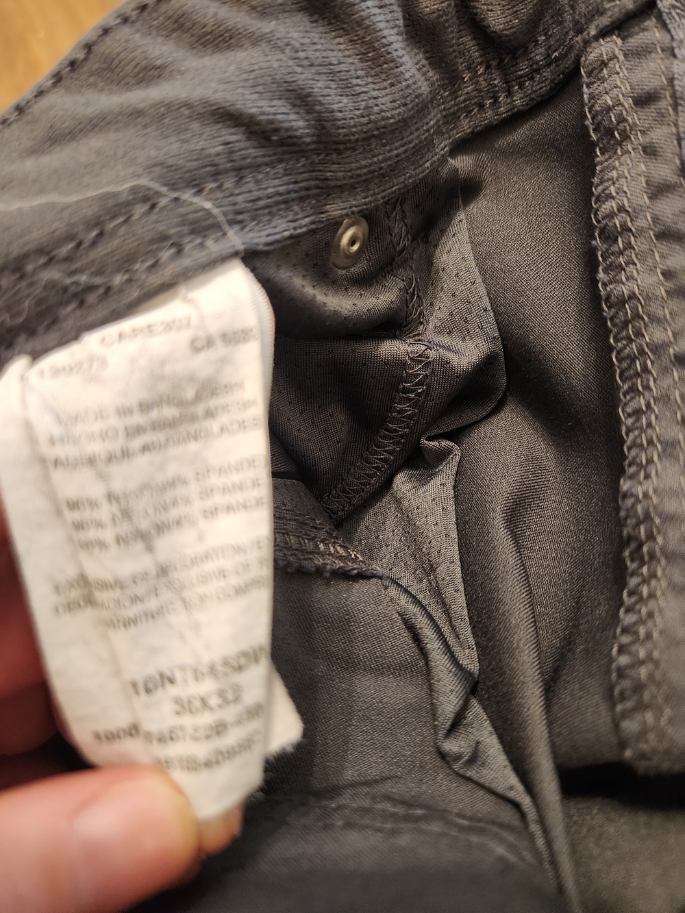 Wrangler men's gray utility pants All terrain x gear 36x32 - Picture 15 of 16